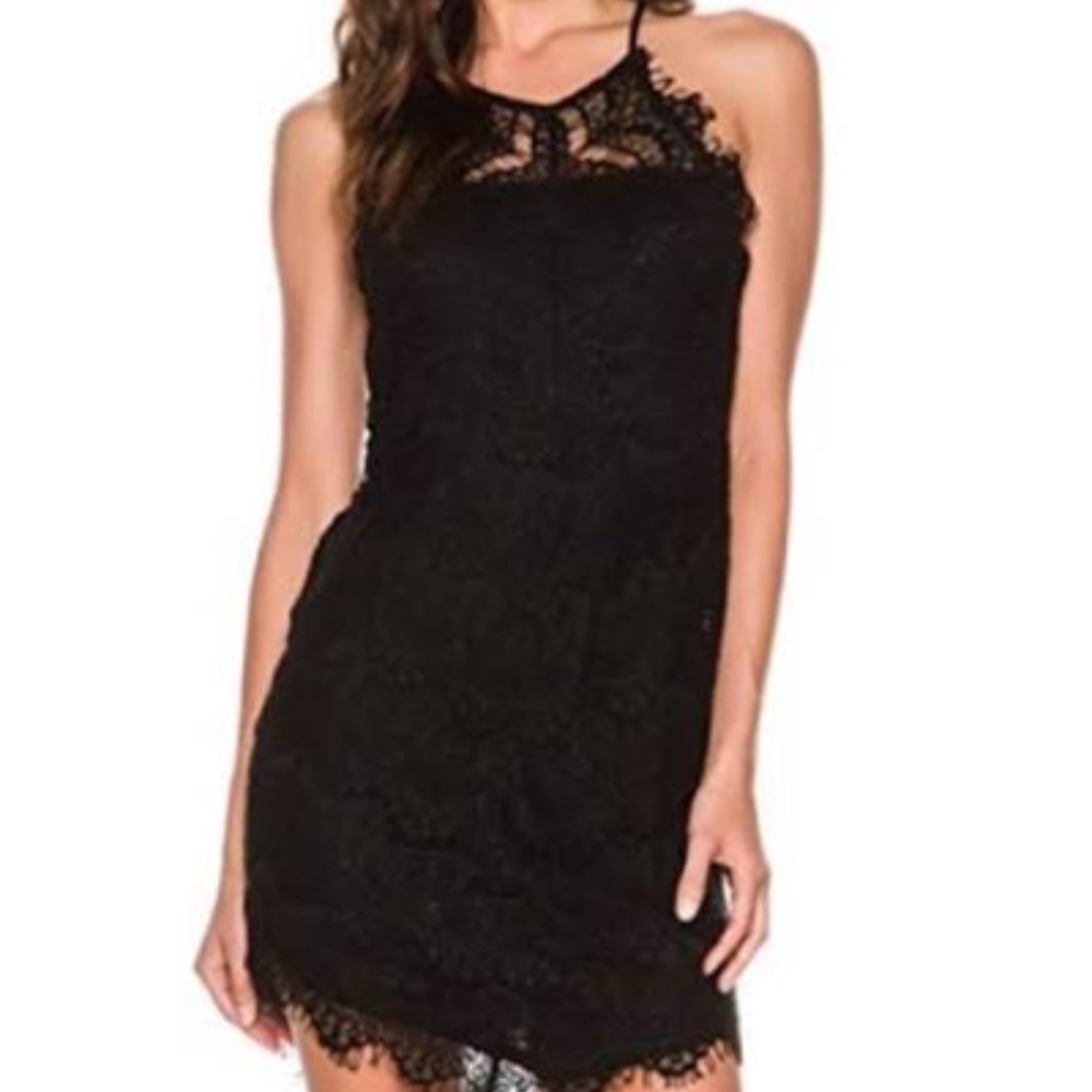 Free People She's Got It Lace Bodycon Dress